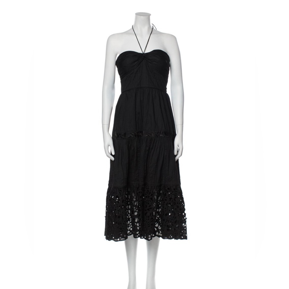 Black Strapless Dress